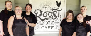 Ruling the Roost are, from left, Elin Sanders, Erin Smith, Stevie King, Kim Partin, Amayza Fulmer, Kennedy Landis.